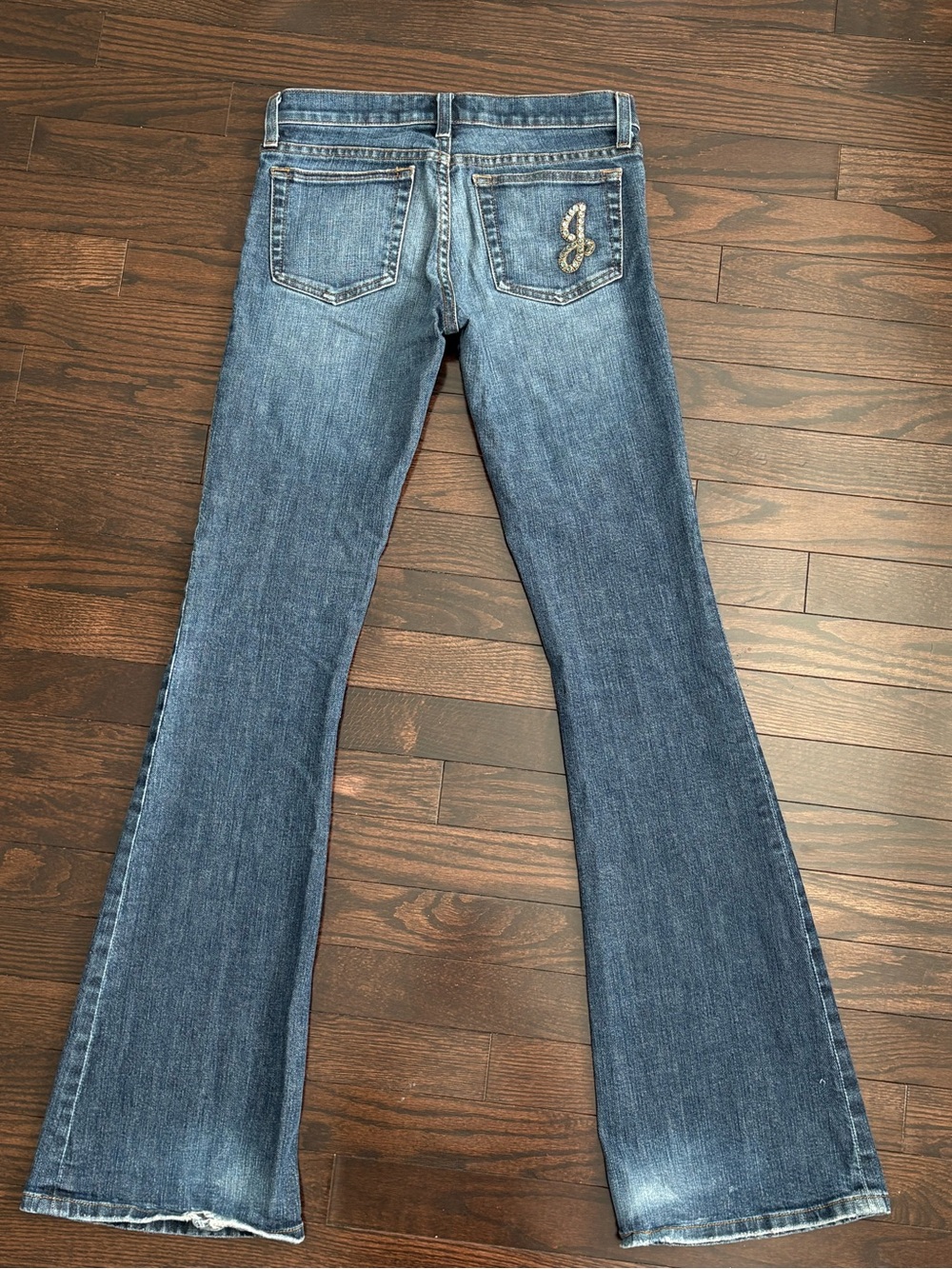 Vintage Y2K Juicy Couture Low Rise Flare Denim Jeans